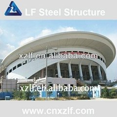 Stadium roof steel frame structure 