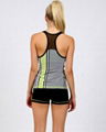 custom girls sublimation training running suit tank top & short 5