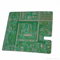 Great quality Rigid PCB with lead free HASL surface treatment in S