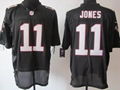 America Football jerseys 11#Jones black color men's Elite Jerseys 2