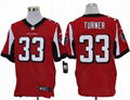 America Football jerseys  33#Turner red Elite Jerseys 1