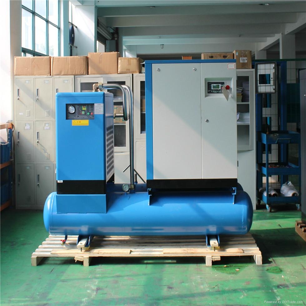 high energy efficient industry 12v air compressor with tank DM18SAT