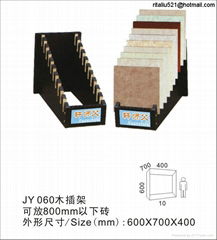 wooden display stand for tile /flooring