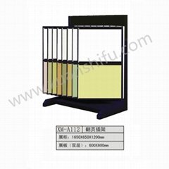 insert frame display stand for ceramic tile stone XM-A112