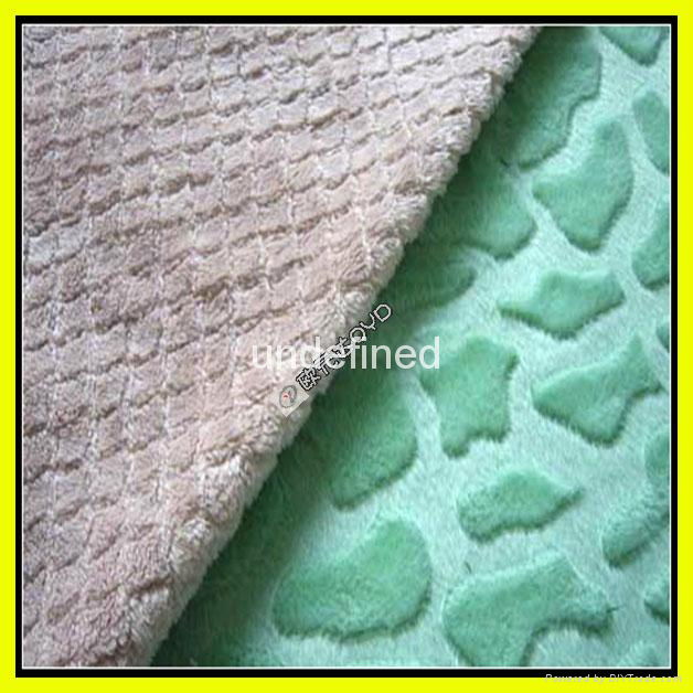 100% polyester warp knitting super soft velvet fabric 2