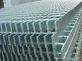 steel  grating, open steel grating