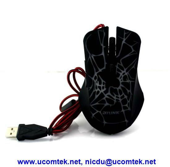 USB Interface Wired Optical Mouse 3