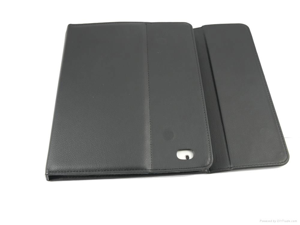 2014 Popular Bluetooth keyboard leather case for Apple Ipad customized support 3