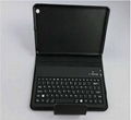 New Arrival Stand Leather Case Wireless Bluetooth Keyboard 3