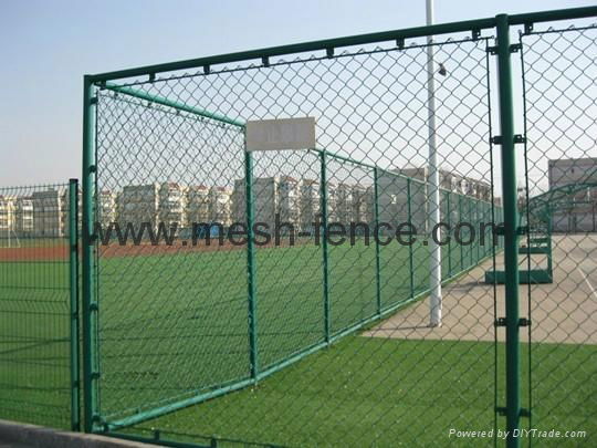Football wire mesh fence 2