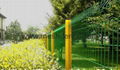 galvanzied and pvc wire mesh fence
