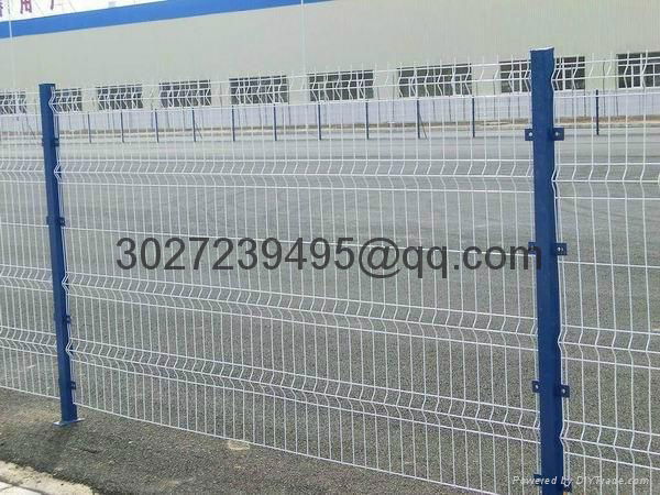 PVC Coated Curved Fence Panel