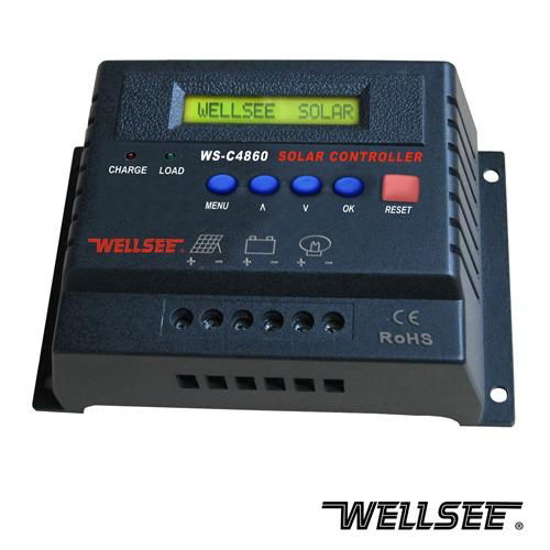 Hot sale WELLSEE WS-C4860 60A 48V solar panel controller for solar system