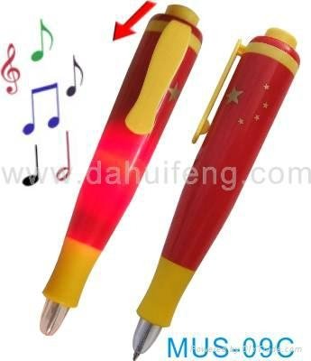 Music sound led light pen 2