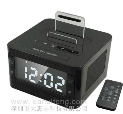 bluetooth speaker with alarm clock 4