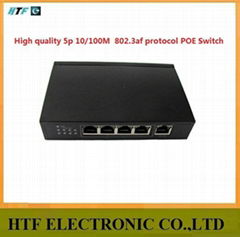 5p 10/100M 802.3af Protocol mulitmedia