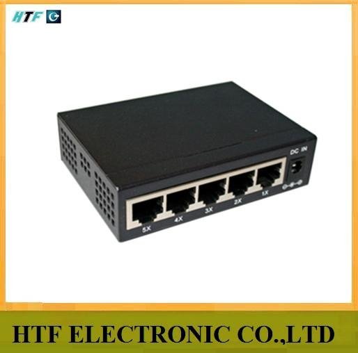 5p 10/100/1000M unmanaged FAST gigabit electrical ethernet Switch