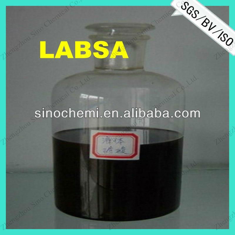 Manufacturer 96% LABSA China AAA credit Linear Alkyl Benzene Sulphonic Acid 2