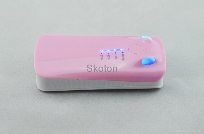 5600 mah Frog Power Banks USB Battery USB Chargers 5