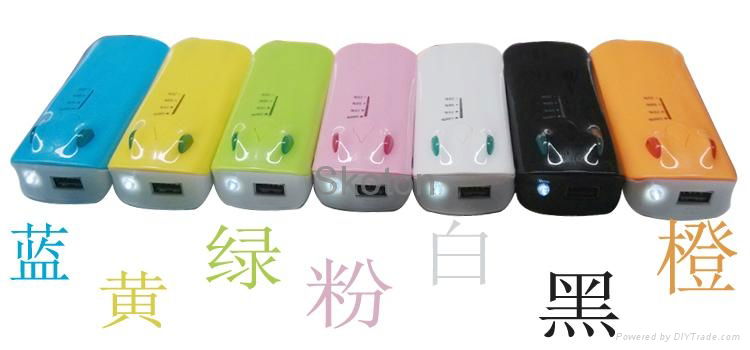 5600 mah Frog Power Banks USB Battery USB Chargers 2