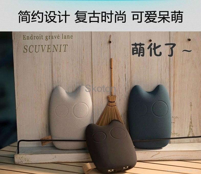 12000 mah Totoro Power Banks Double USB Chargers USB Battery