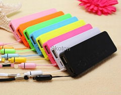 2800 mah Super Thin Power Banks USB Chargers USB Battery