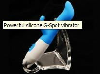 Powerful silicone G-Spot vibrator   2