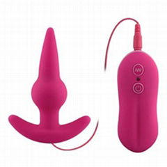 New Bulb probe vibrating anal plug  anal toy