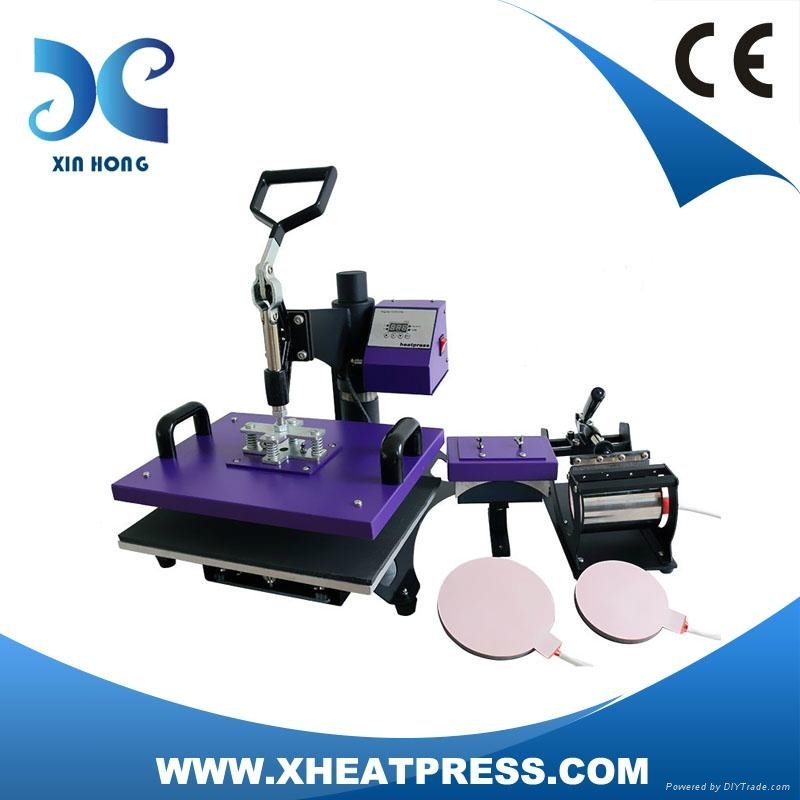 5IN1 Combo Heat Press Machine, Heat Transfer Machine 1