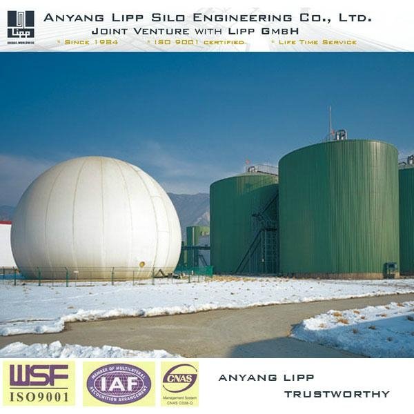 Lipp Tank Water Tanks for Anaerobic Reactor Methane gas generator