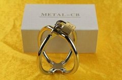 High Quality Stainless Steel Locking Male Chastity Cage