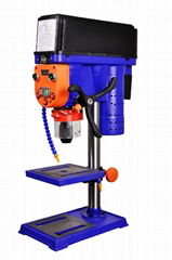 LED depth free variable speed drilling and tapping machine