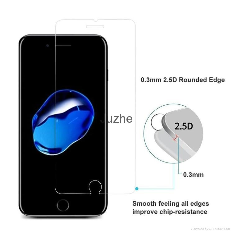 2.5D Tempered glass screen protector for iPhone 7, 7 plus 3