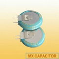  5.5V,0.1F~1.5F Gold Capacitor,Farad Stacked  Coin type Super  Capacitor 1