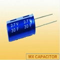 2.7V 0.35F 0.7F  3.3F 4.7F 8F 10F 12F 15F 20F 30F 50F  Radial Super  Capacitor 1