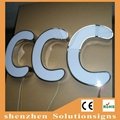 customized LED flashing acrylic led letter signs 2