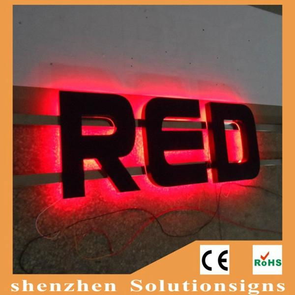 HX 2014 Waterproof Backlit LED Letter Shop Sign  2