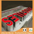 company sign for  acrylic 3d plastic letters 3