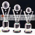 Supply Guangzhou Golf crystal trophy  2