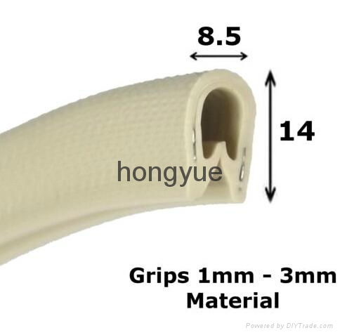 rubber gasket rubber edge trim sealing strip 4