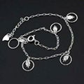 925 Sterling Silver Fashion Anklets  1