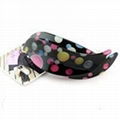 Korean Resin Dot Water Spray Hair Barrettes  1