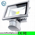 Outdoor photo bf Waterproof Ip65 led Motion flood light with sensor 30w 