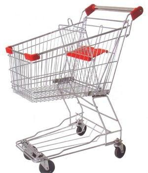 supermarket Asia style shopping trolley 2