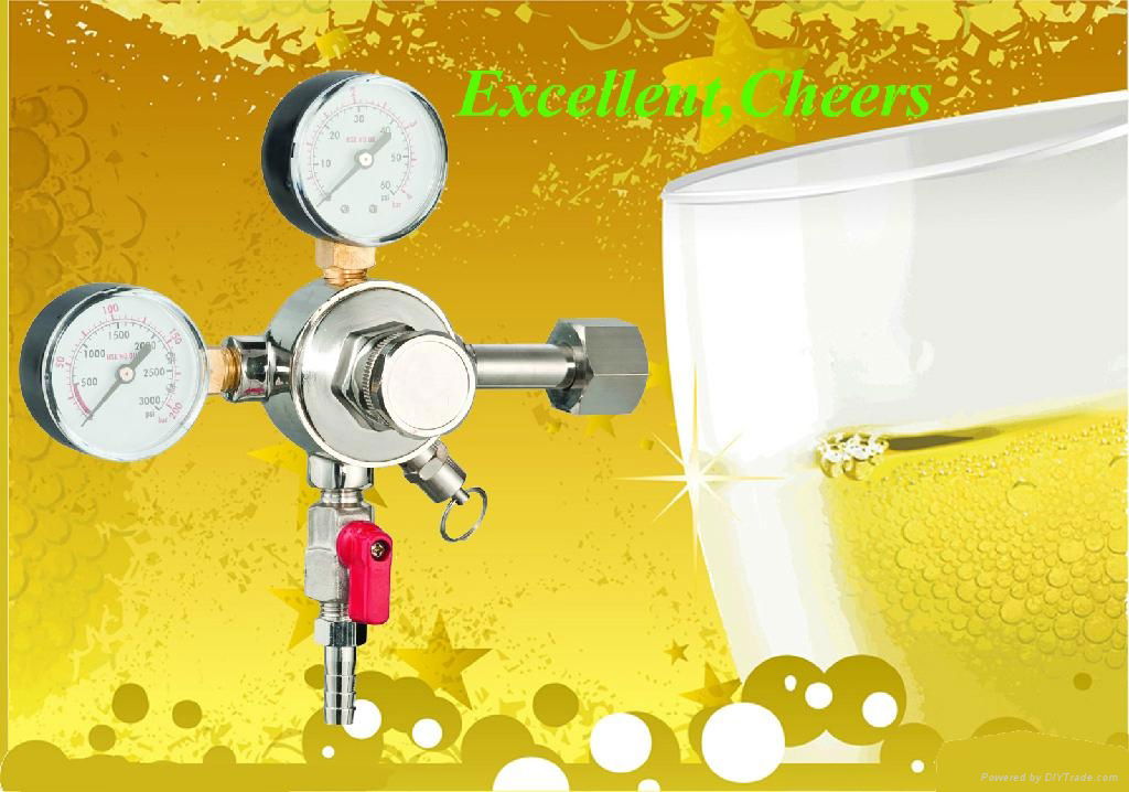 CO2 regulator  for draft beer 