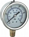 oil filled  pressure gauge