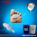 Medical Grade liquid silicone rubber for shoe insoles 5