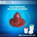 liquid pad printing slilcone rubber material 2