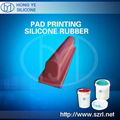 liquid pad printing slilcone rubber material 3