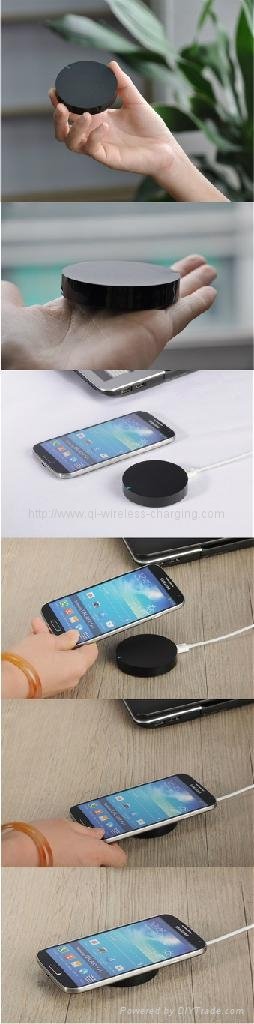 QI Galaxy Note3 Wireless Charger/Charging Transmitter Pad/T5 5
